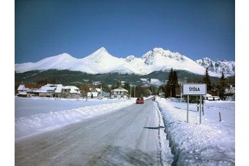 Slovacia Chata Štôla, Exteriorul