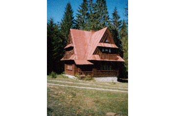 Slovacia Chata Oravice, Exteriorul