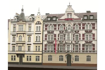 Чехия Hotel Пилзен / Plzeň, Екстериор