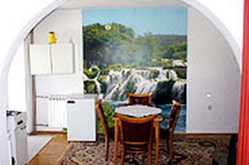 Chorvatsko Privát Slunj, Exteriér