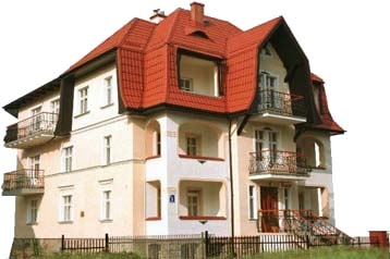 Polonia Penzión Kudowa-Zdrój, Esterno