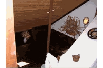 Czechy Chata Borotín, Zewnątrz