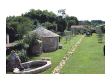 Chorwacja Chata Kavran, Zewnątrz