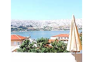 Chorvátsko Privát Pag, Exteriér