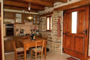 Croatie Chata Cerovlje, Extérieur