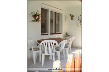 Ungarn Chata Abádszalók, Eksteriør