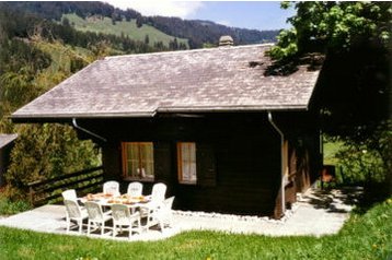 Svájc Chata Schwarzsee, Exteriőr
