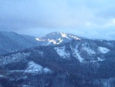 Blick auf Semmering und Stuhleck