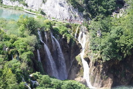 wiev Plitvice Lakes