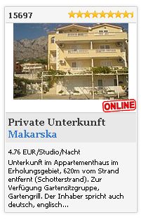 Limba.com - Makarska, Private Unterkunft, Unterkunft 15697