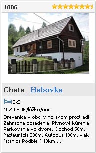 Chata 1886 Habovka - Orava