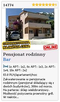 Limba.com - Bar, Pensjonat rodzinny, Noclegi 14774