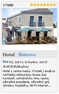 Limba.com - Štúrovo, Hotel, Ubytovanie 17580