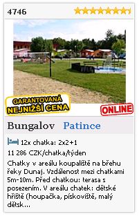 Limba.com - Patince, Bungalov, Ubytování 4746