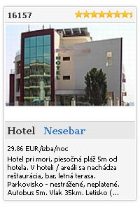 Limba.com - Nesebar, Hotel, Ubytovanie 16157