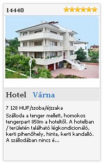 Limba.com - Várna, Hotel, Szállás 14440